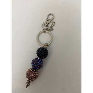 Shimmeru disco ball purse charm keychain